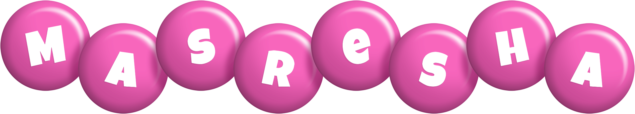Masresha candy-pink logo