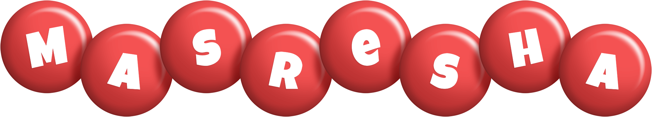 Masresha candy-red logo