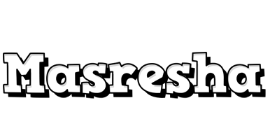 Masresha snowing logo