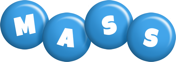 Mass candy-blue logo