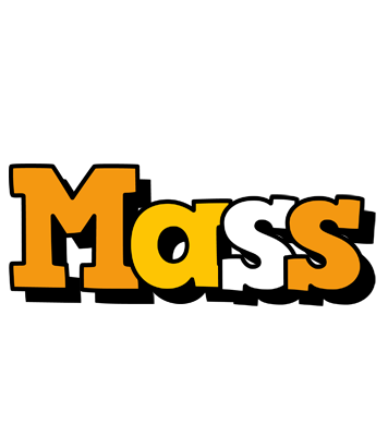 Mass cartoon logo