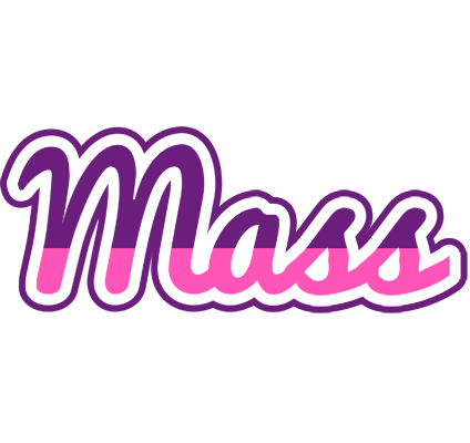 Mass cheerful logo