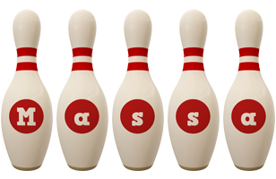 Massa bowling-pin logo