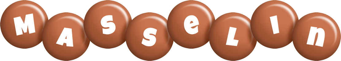 Masselin candy-brown logo