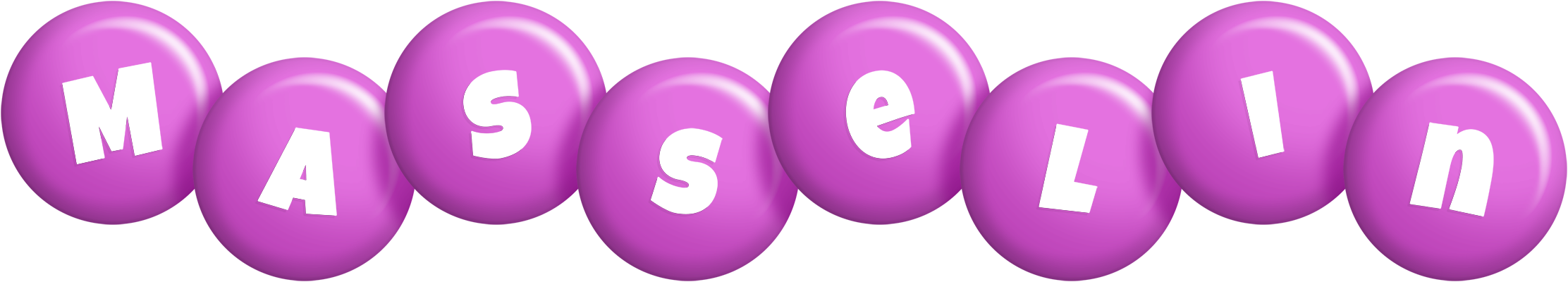 Masselin candy-purple logo