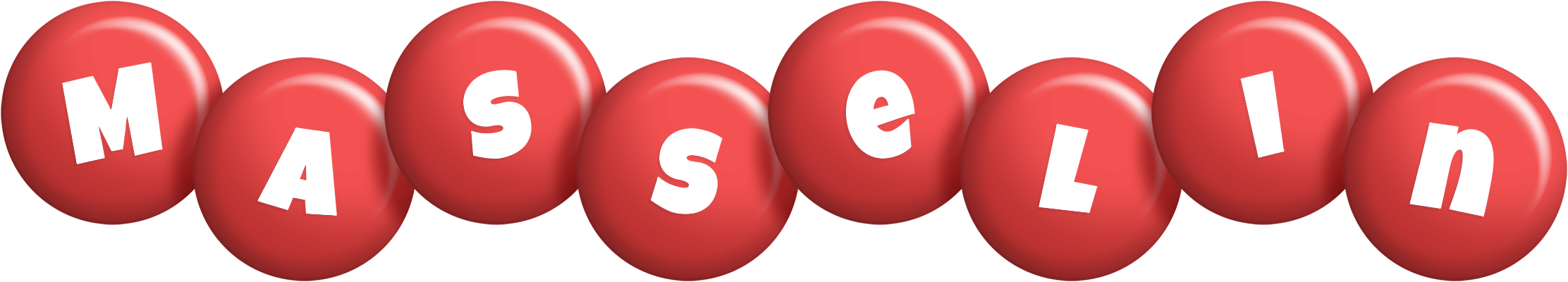 Masselin candy-red logo