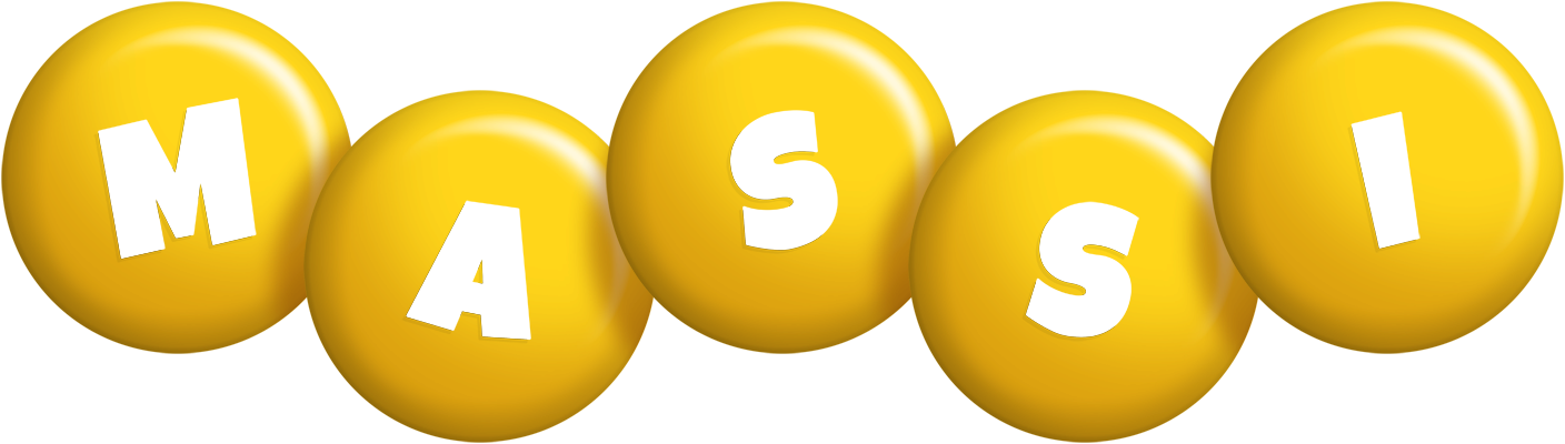 Massi candy-yellow logo