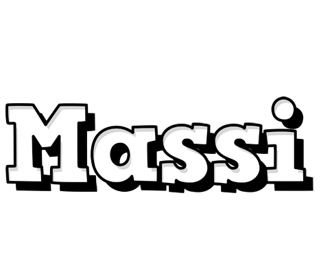 Massi snowing logo