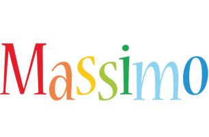 Massimo birthday logo