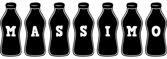 Massimo bottle logo
