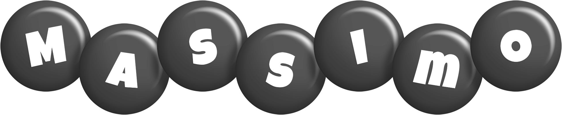 Massimo candy-black logo