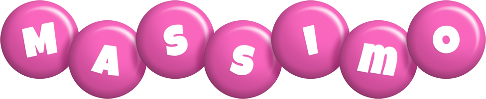 Massimo candy-pink logo