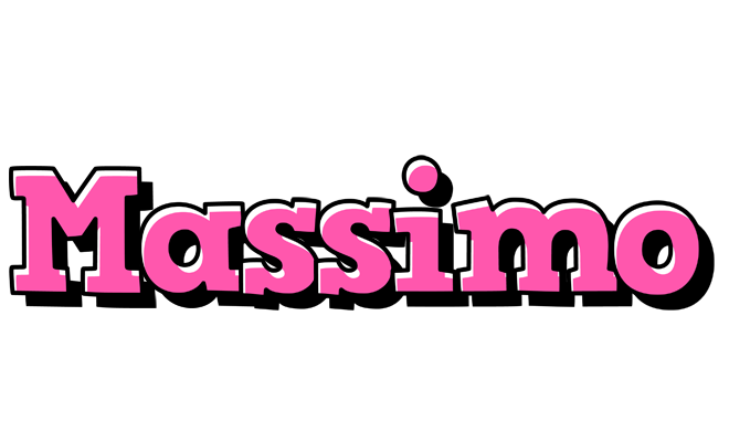Massimo girlish logo