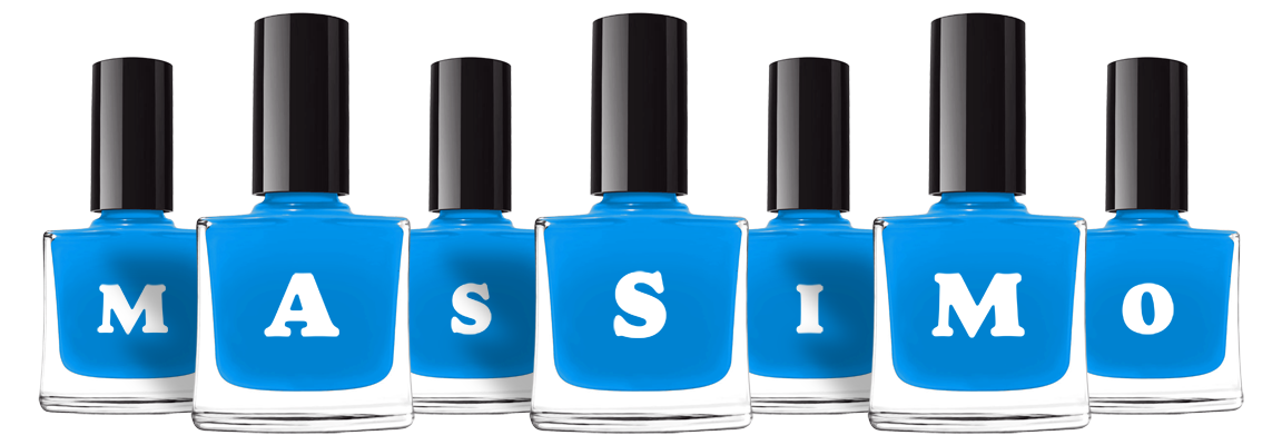 Massimo glossy logo