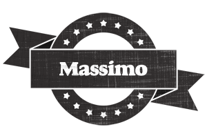 Massimo grunge logo