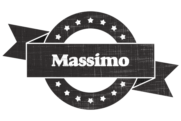 Massimo grunge logo