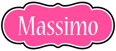 Massimo invitation logo