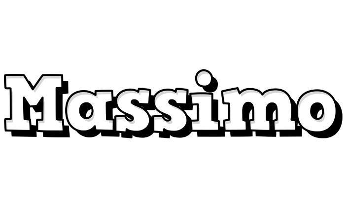Massimo snowing logo