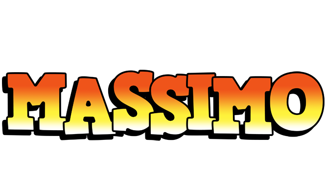Massimo sunset logo