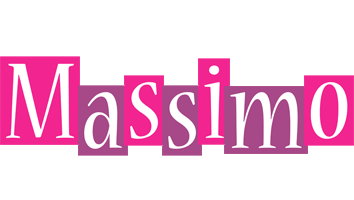 Massimo whine logo