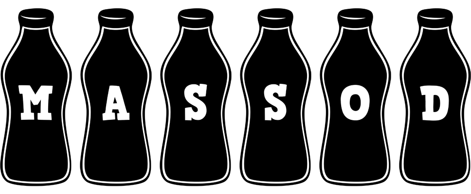 Massod bottle logo