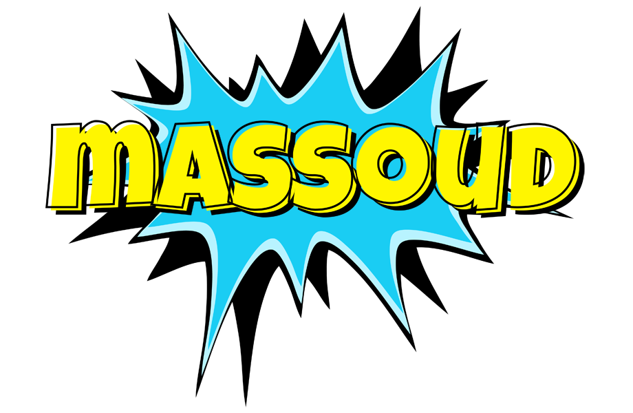 Massoud amazing logo