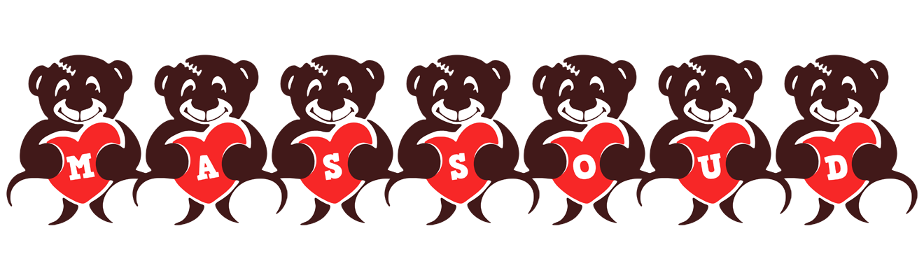 Massoud bear logo