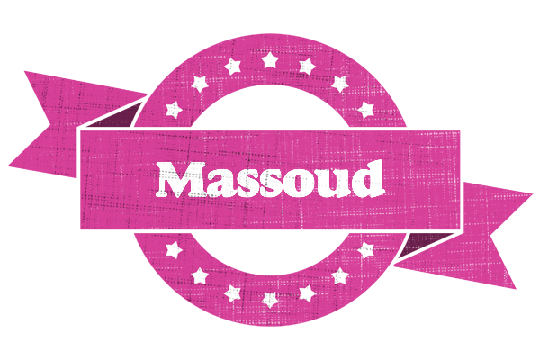 Massoud beauty logo