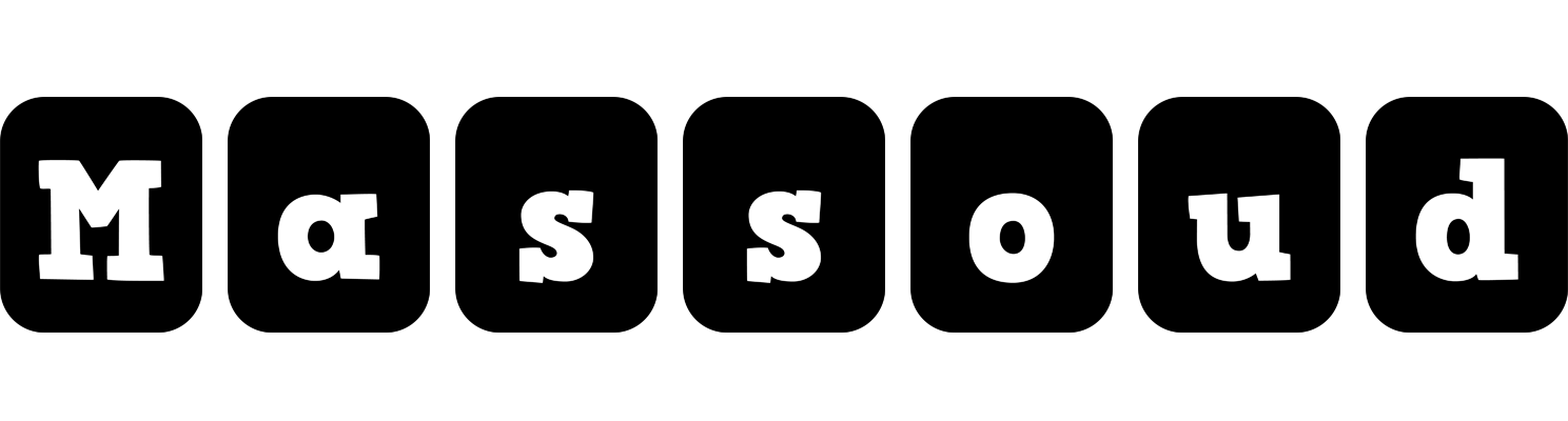 Massoud box logo