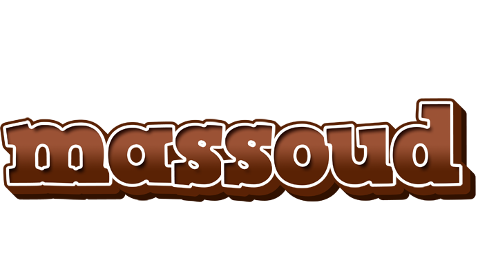 Massoud brownie logo