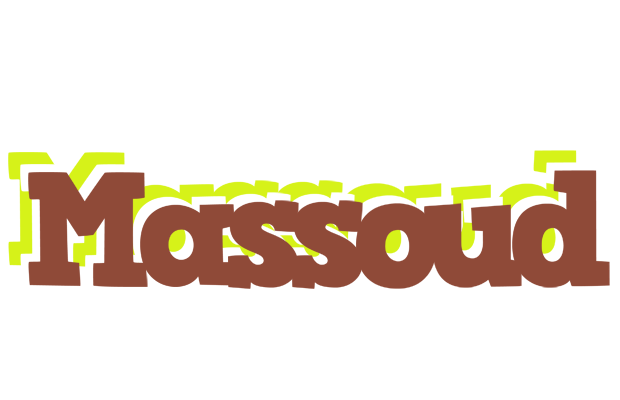 Massoud caffeebar logo