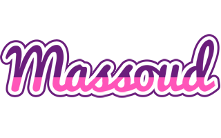 Massoud cheerful logo