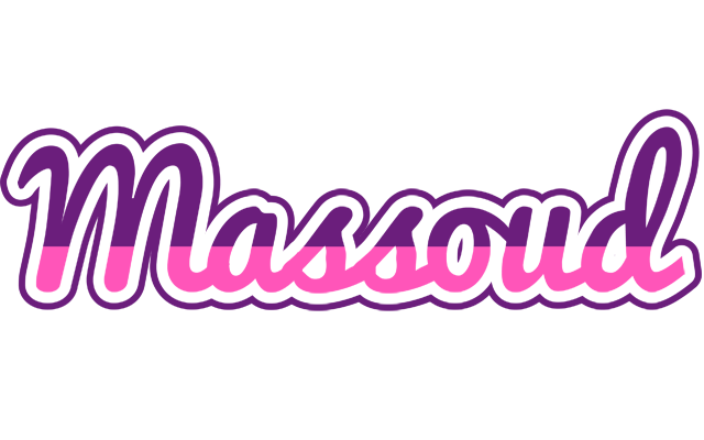 Massoud cheerful logo