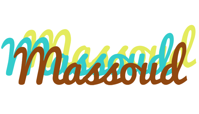 Massoud cupcake logo