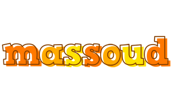 Massoud desert logo