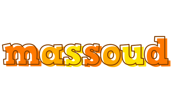 Massoud desert logo