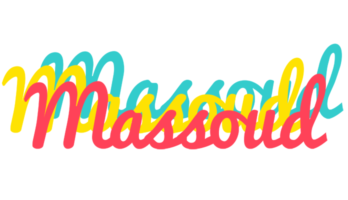Massoud disco logo
