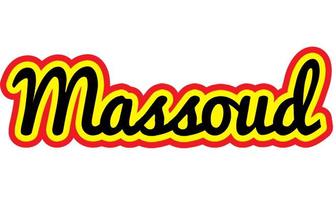 Massoud flaming logo