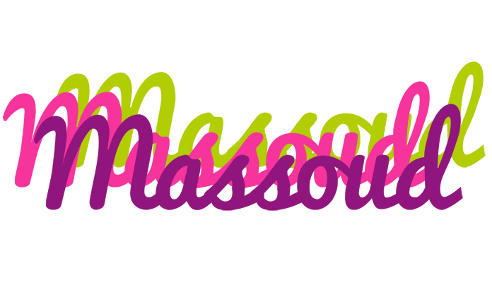 Massoud flowers logo