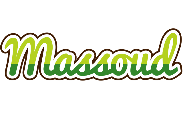 Massoud golfing logo
