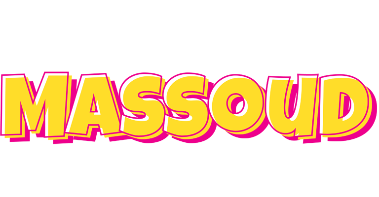 Massoud kaboom logo