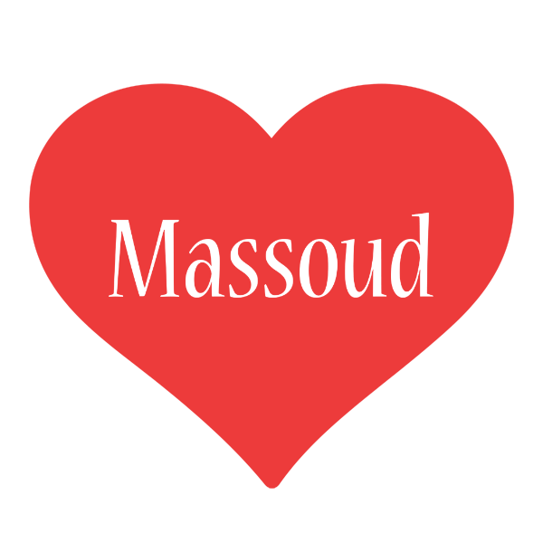 Massoud love logo
