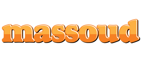 Massoud orange logo