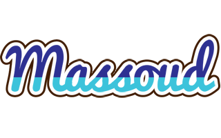 Massoud raining logo