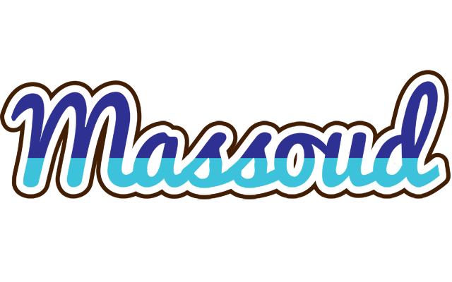 Massoud raining logo