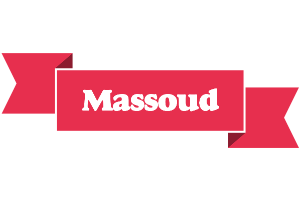 Massoud sale logo