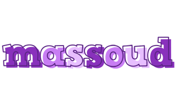 Massoud sensual logo