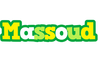 Massoud soccer logo