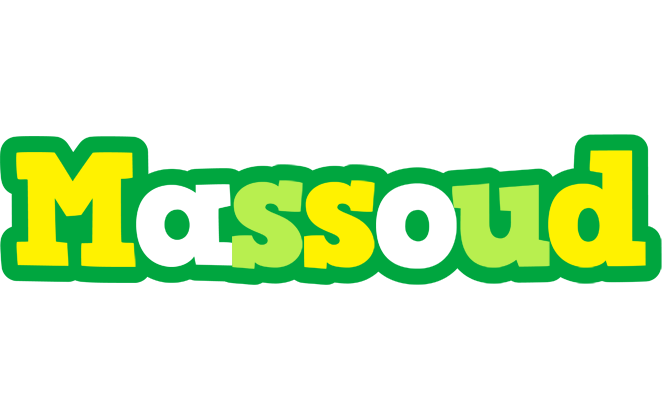 Massoud soccer logo