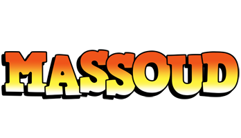 Massoud sunset logo